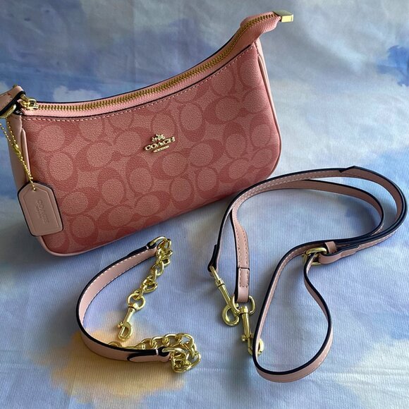 Coach Pink Crossbody Bag - Picture 1 of 7